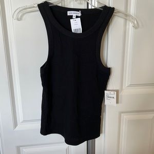 Good American NWT waffle knit tank top